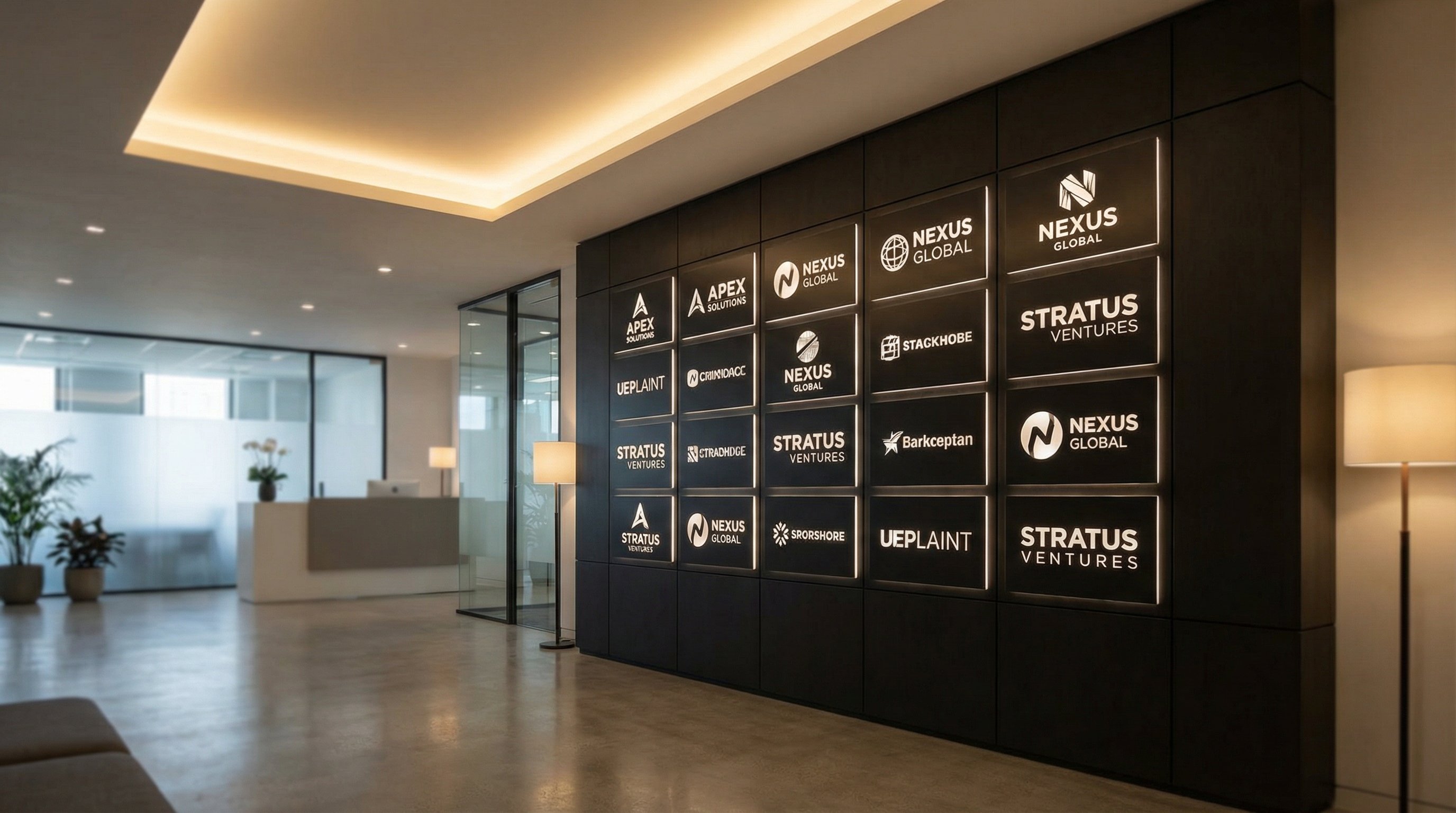 海角社区合作品牌Logo墙